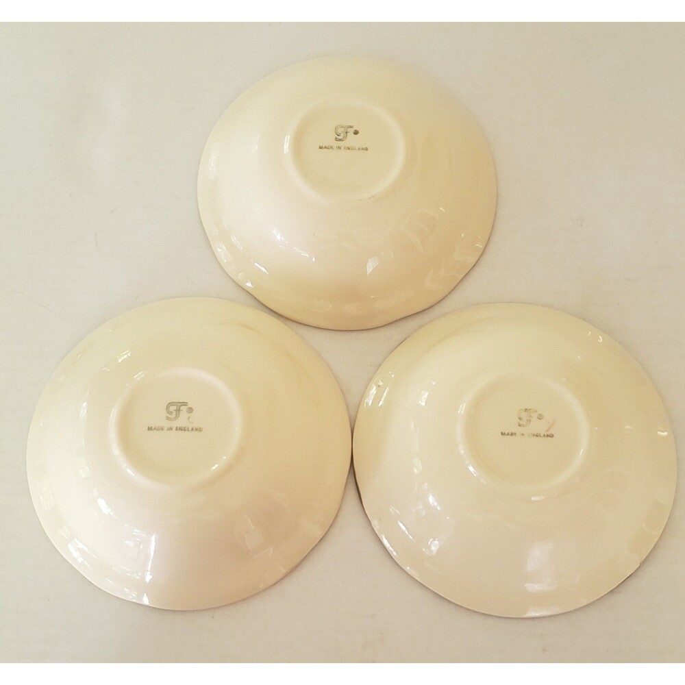 Franciscan Desert Rose Fruit Dessert Bowl Set of 3 England Pink - Picture 9 of 12